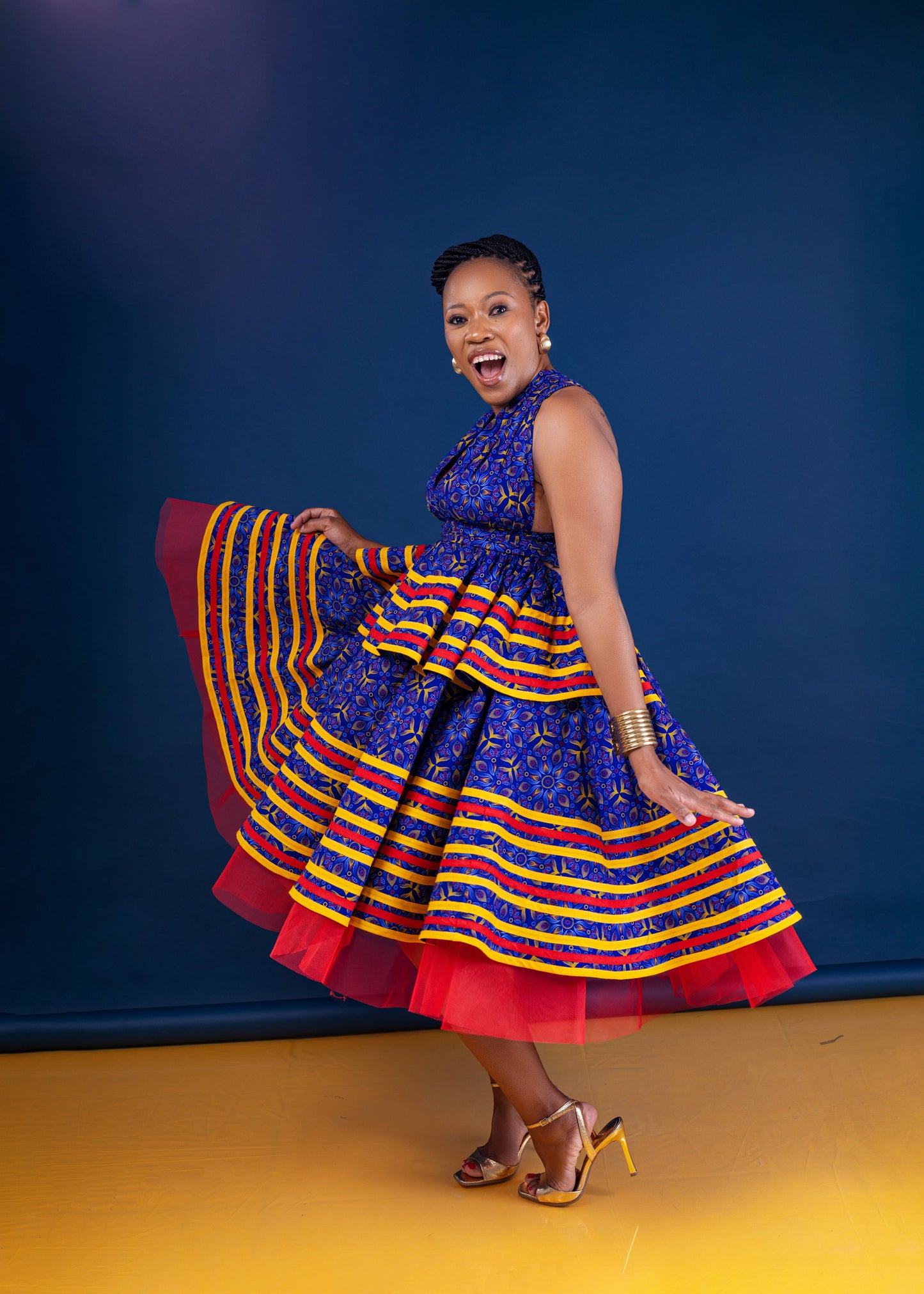 MABOTLE INFINITY TULLE DRESS