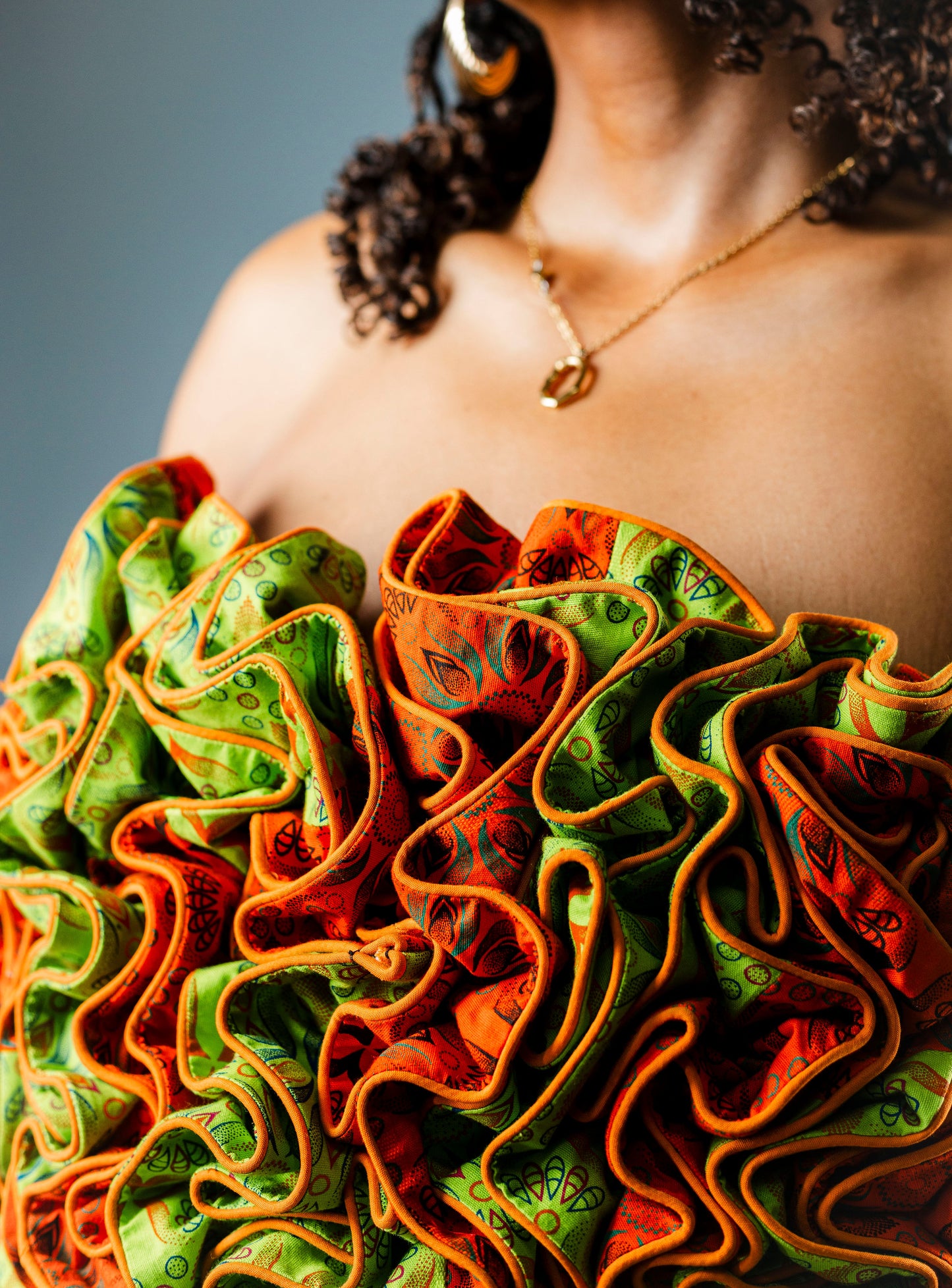 PALESA CROP TOP AND BONOLO DRESS SET